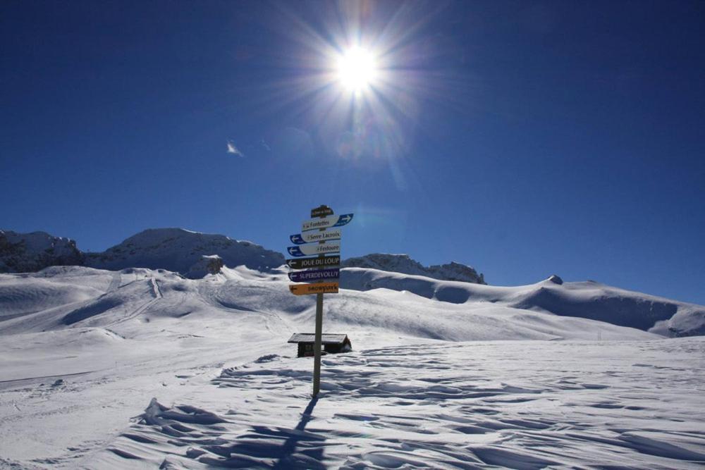 Au Pied Des Pistes Appart 4 Ou 5 Pers Superdevoluy Eksteriør billede