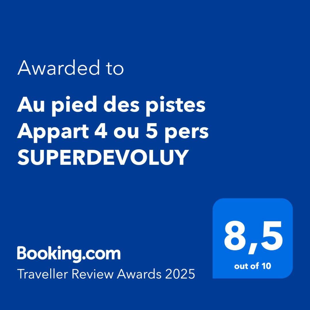 Au Pied Des Pistes Appart 4 Ou 5 Pers Superdevoluy Eksteriør billede